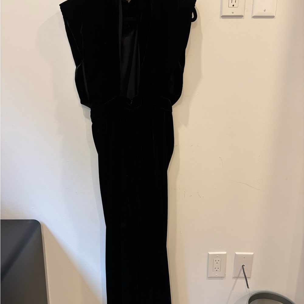 Sabina Musayev Black Maxi Dress